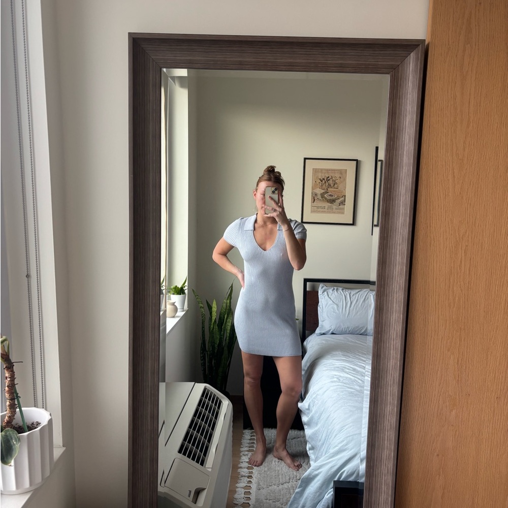 Abercrombie and Fitch fitted V-neck dress